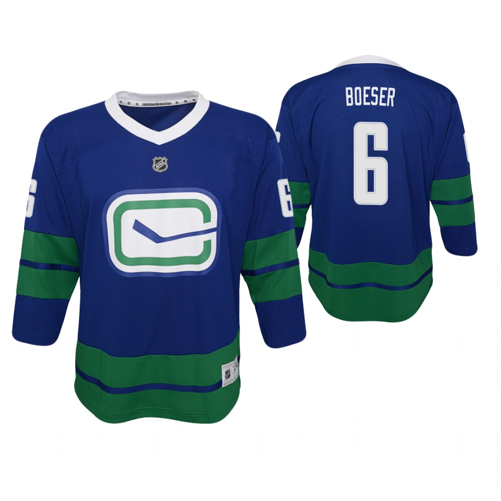Vancouver Canucks Brock Boeser Youth Alternate Premier Player Jersey