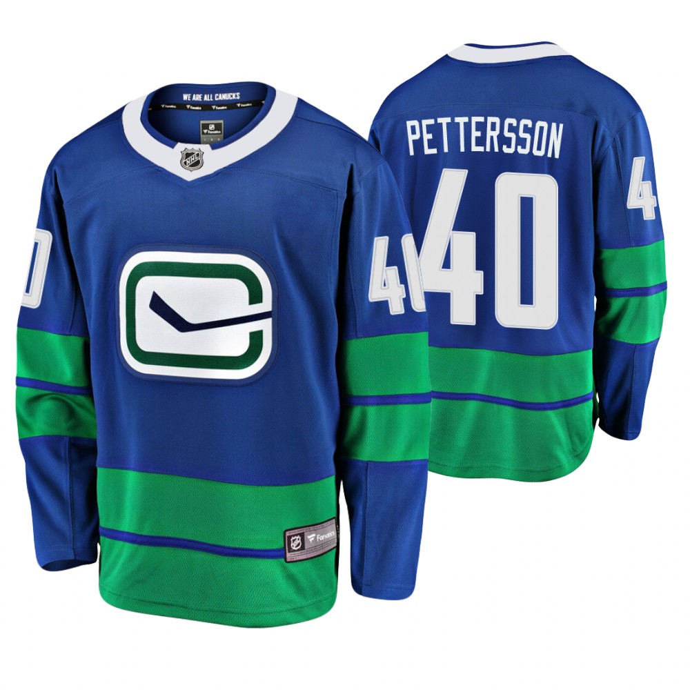Vancouver Canucks Elias Pettersson Men's Alternate Premier Breakaway Player Jersey