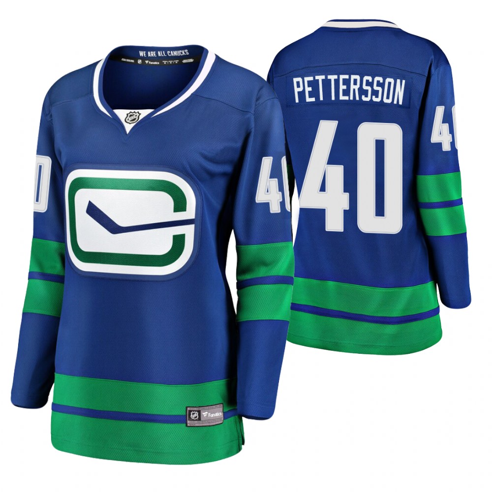 Vancouver Canucks Elias Pettersson Women's Alternate Premier Breakaway Player Jersey