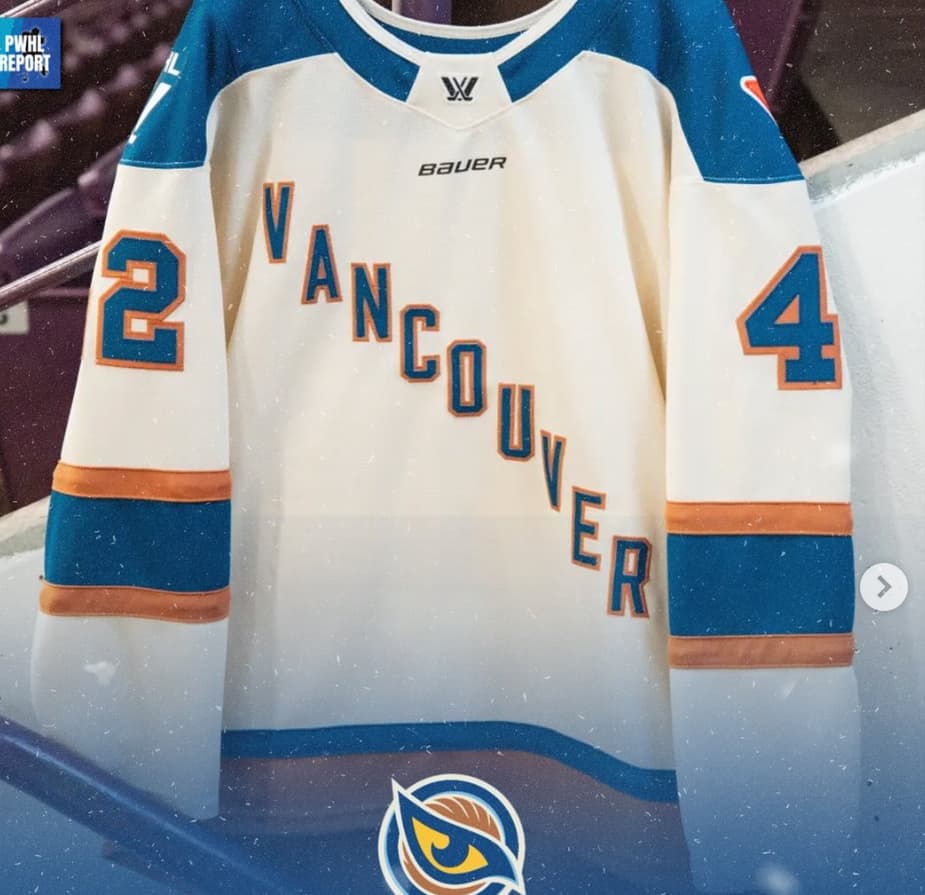 Vancouver Goldeneyes PWHL  custom Jersey