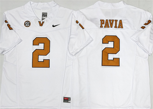 Vanderbilt Commodores White #2 PAVIA