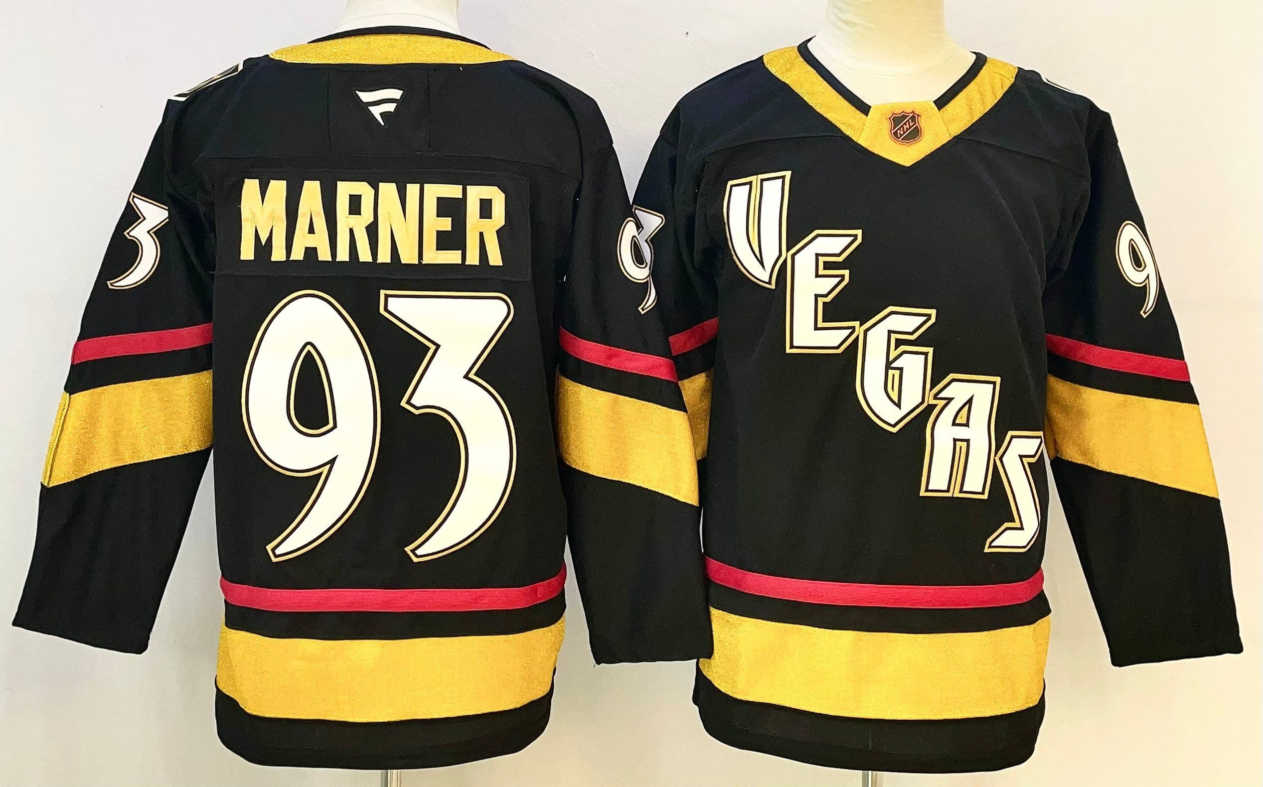 Vegas  Golden Knights Fanatics Authentic Pro #93 Mitch Marner Jersey