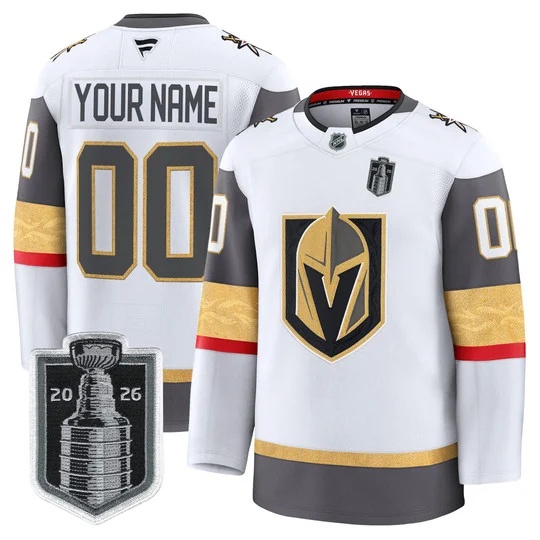 Vegas Golden Knights 2026 Stanley Cup Patch Premium Custom Jersey  - All Stitched