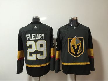 Vegas Golden Knights 29 Marc-Andre Fleury Gray Adidas Jersey