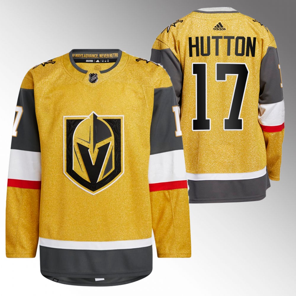 Vegas Golden Knights Ben Hutton Gold 2022-23 Home Authentic Jersey