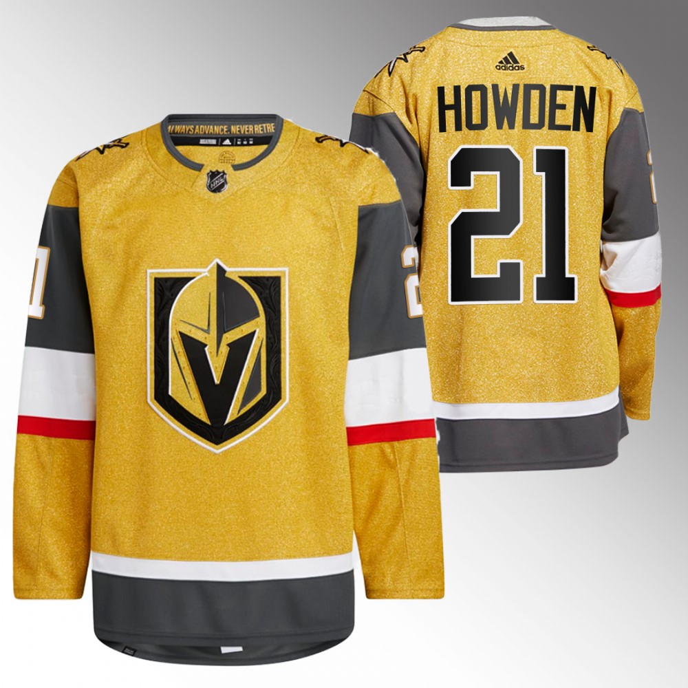 Vegas Golden Knights Brett Howden Gold 2022-23 Home Authentic Jersey