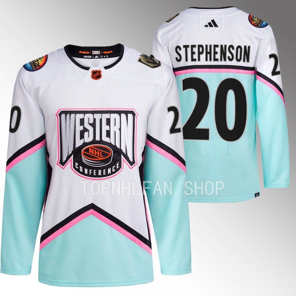Vegas Golden Knights Chandler Stephenson White 2023 NHL All-Star Authentic Primegreen Jersey