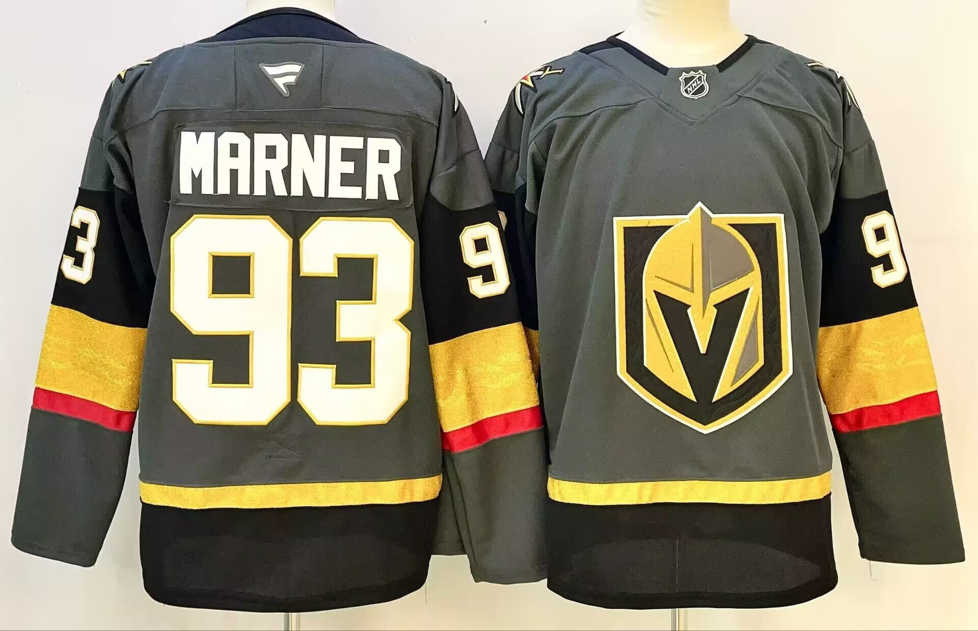 Vegas Golden Knights Fanatics Authentic Pro #93 Mitch Marner Jersey