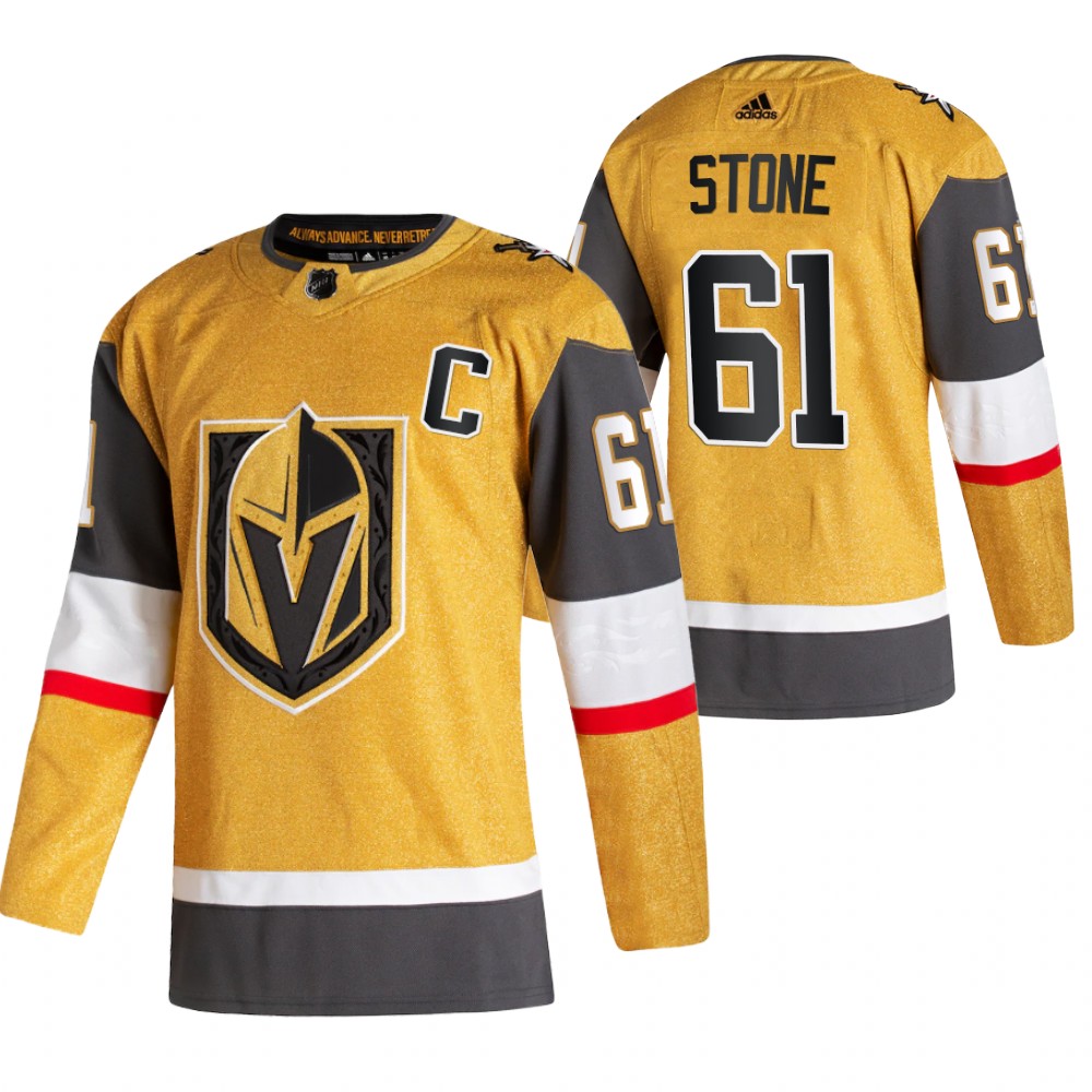 Vegas Golden Knights Mark Stone Gold 2020-21 Alternate Authentic Player Jersey