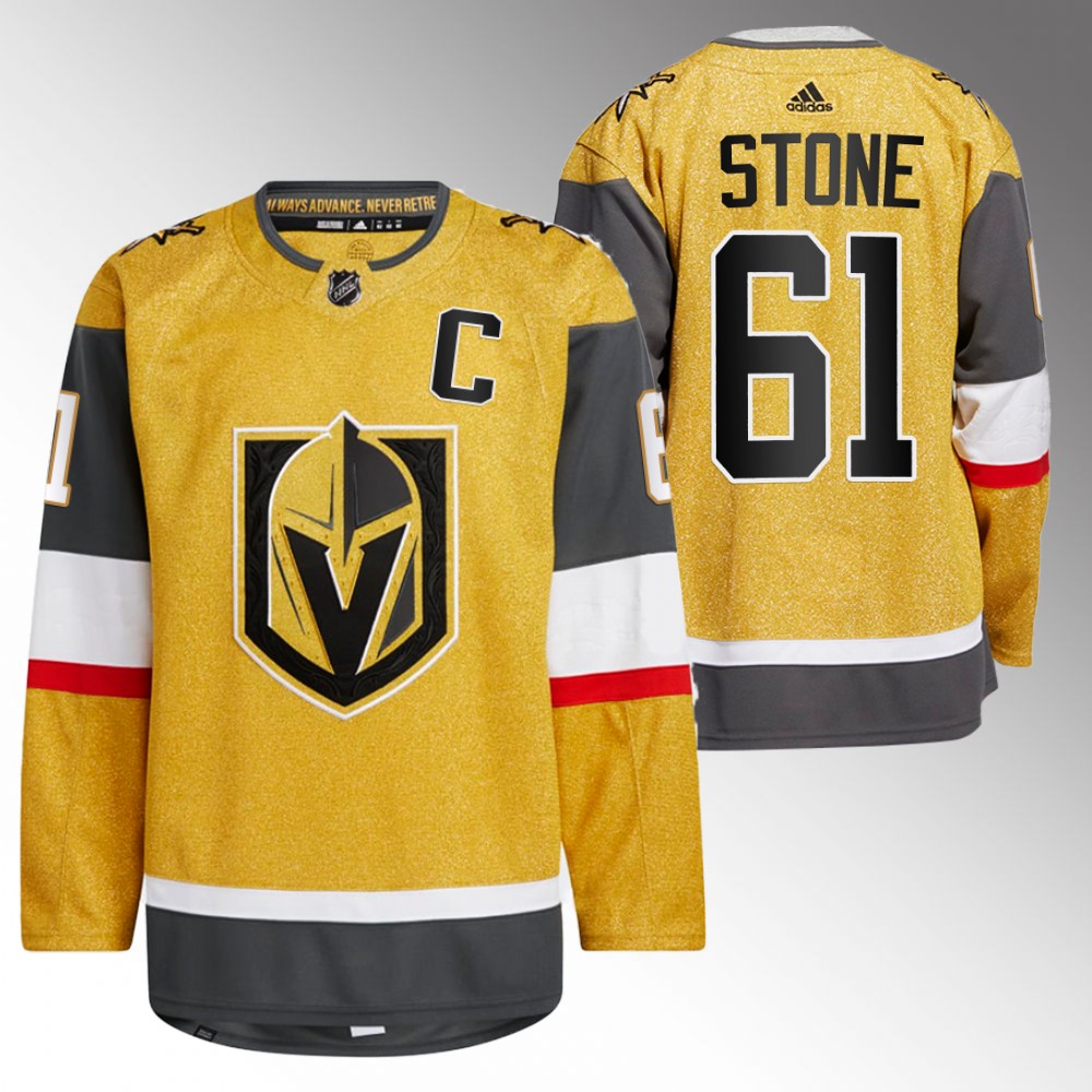 Vegas Golden Knights Mark Stone Gold 2022-23 Home Authentic Jersey