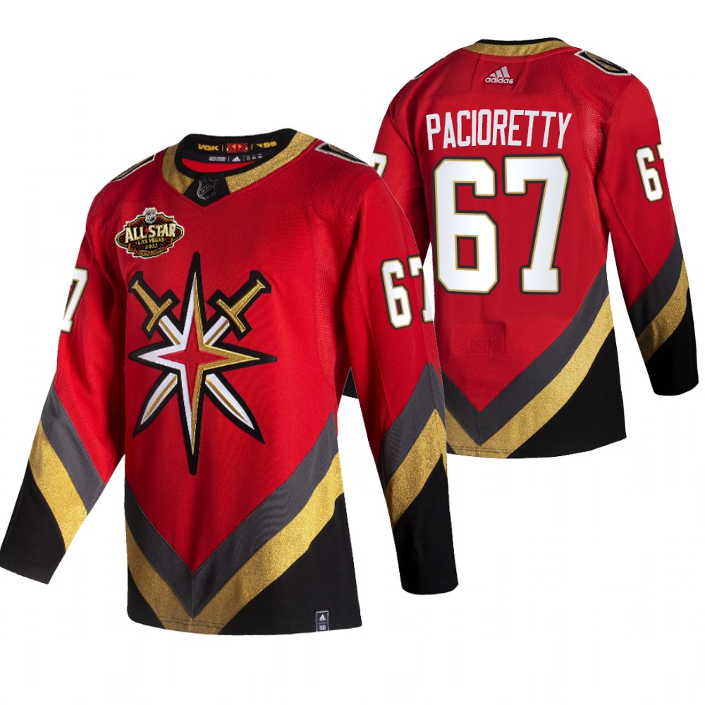 Vegas Golden Knights Max Pacioretty Red 2022 All-Star Reverse Retro Jersey
