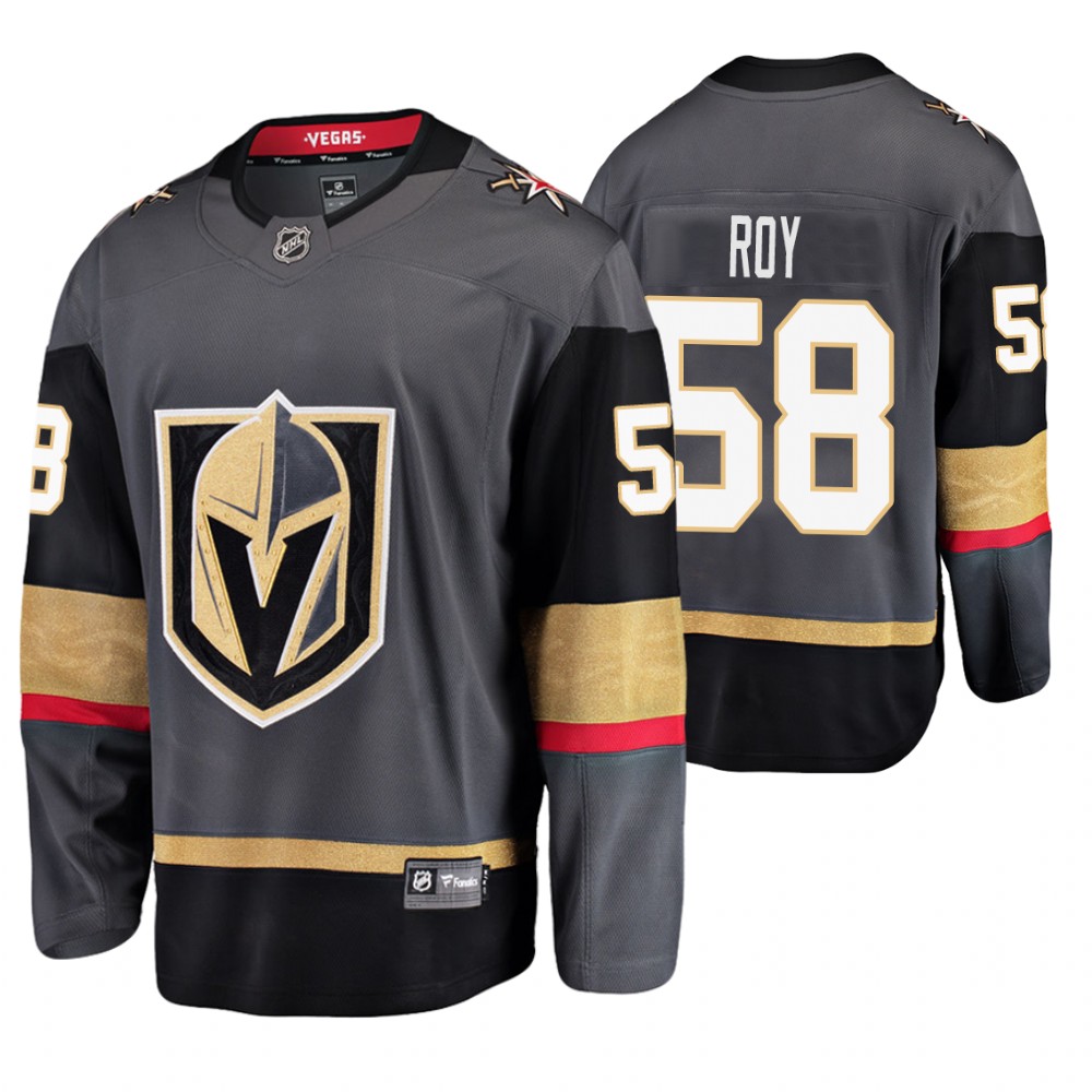 Vegas Golden Knights Nicolas Roy Men's Home Breakaway Player Fanatics Branded Jersey