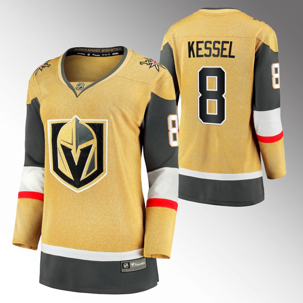 Vegas Golden Knights Phil Kessel Women Gold Alternate Jersey