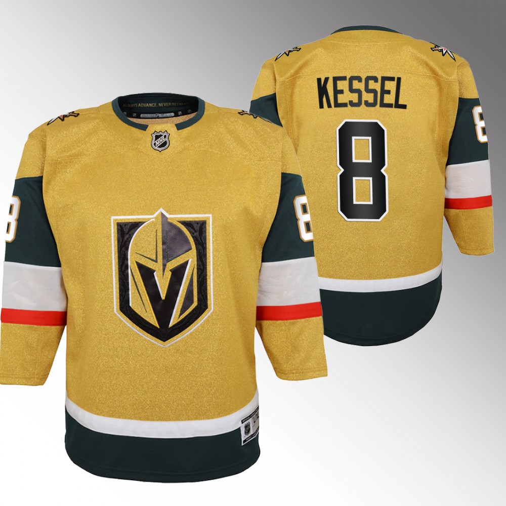 Vegas Golden Knights Phil Kessel Youth Gold Alternate Jersey