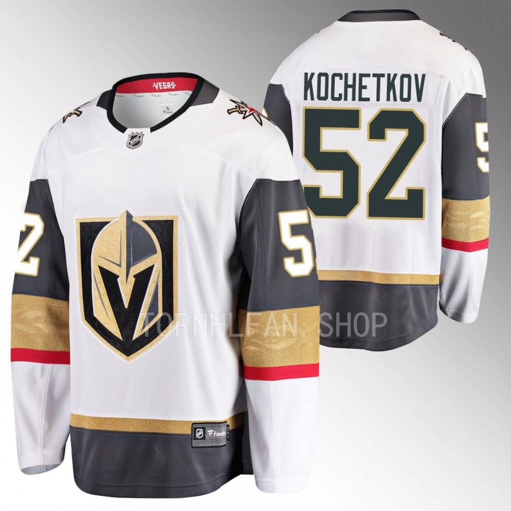 Vegas Golden Knights Pyotr Kochetkov White Away Breakaway Player Jersey