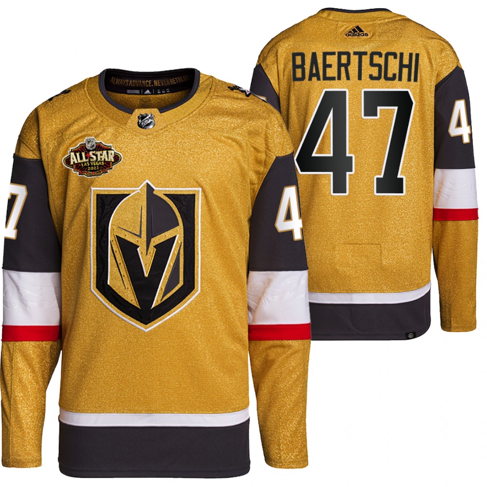 Vegas Golden Knights Sven Baertschi Black 2022 All-Star Authentic Primegreen Jersey
