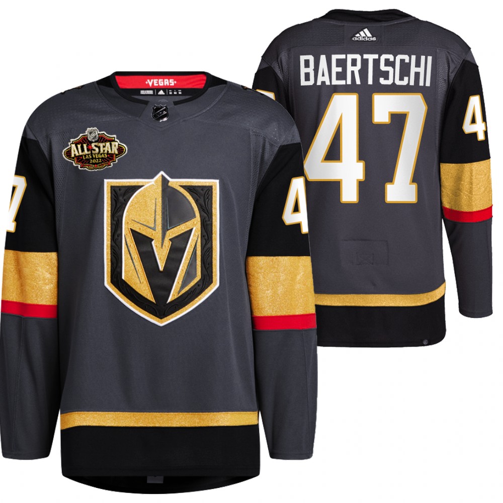 Vegas Golden Knights Sven Baertschi Gold 2022 All-Star Authentic Home Jersey