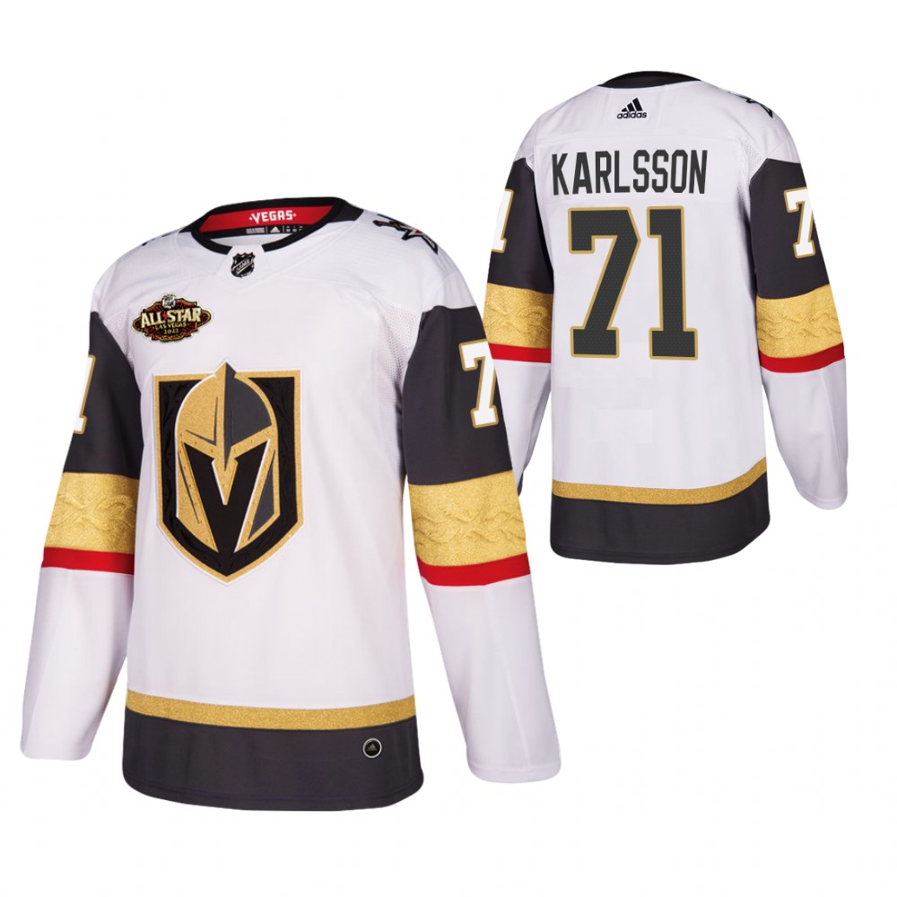 Vegas Golden Knights William Karlsson White 2022 All-Star Away Jersey