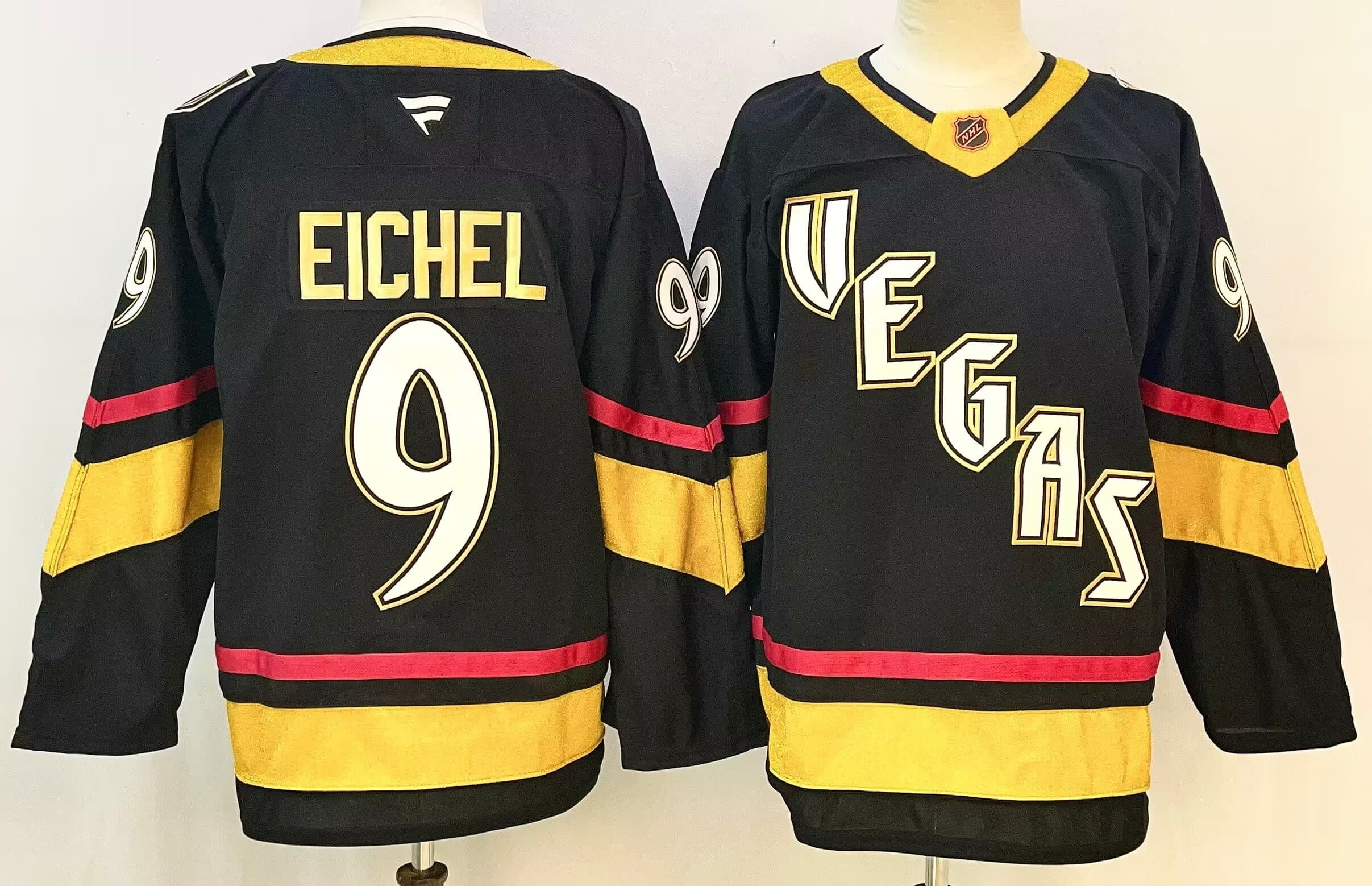 Vegas Golden Knights hockey jersey Jack Eichel  9