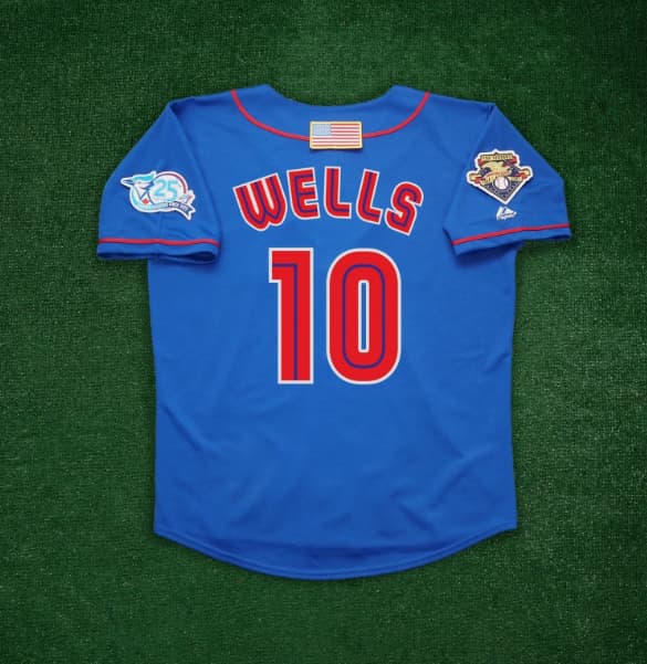 Vernon Wells 2001 Toronto Blue Jays   25th Anniversary