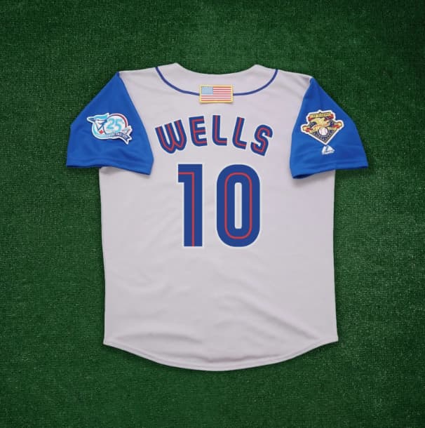 Vernon Wells 2001 Toronto Blue Jays 25th  Anniversary