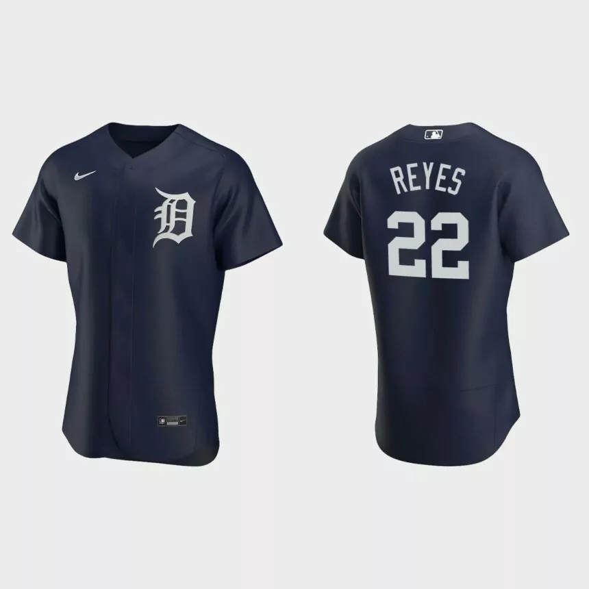 Victor Reyes #22 Detroit Tigers Authentic Alternate Jersey – Navy.jpg