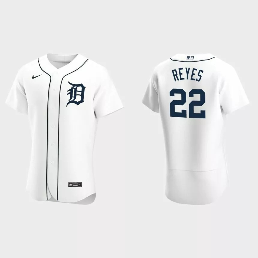 Victor Reyes #22 Detroit Tigers Authentic Home Jersey – White.jpg