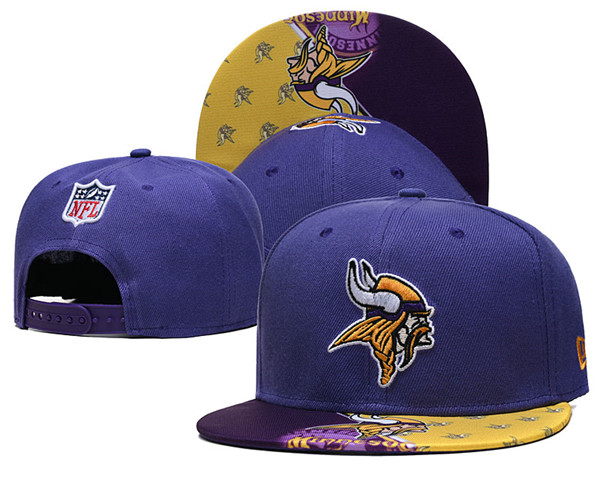 Vikings Purple Snapback Hat--GS