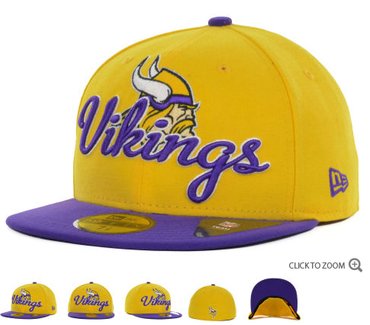 Vikings fitted hat