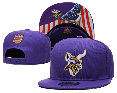 Vikings Team Logos Adjustable Hat GS
