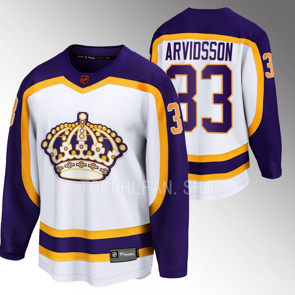 Viktor Arvidsson LA Kings Special Edition 2.0 White Jersey Breakaway