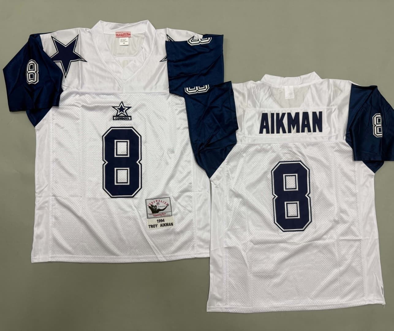 Vintage   Starter Dallas Cowboys Troy Aikman    #8   Jersey
