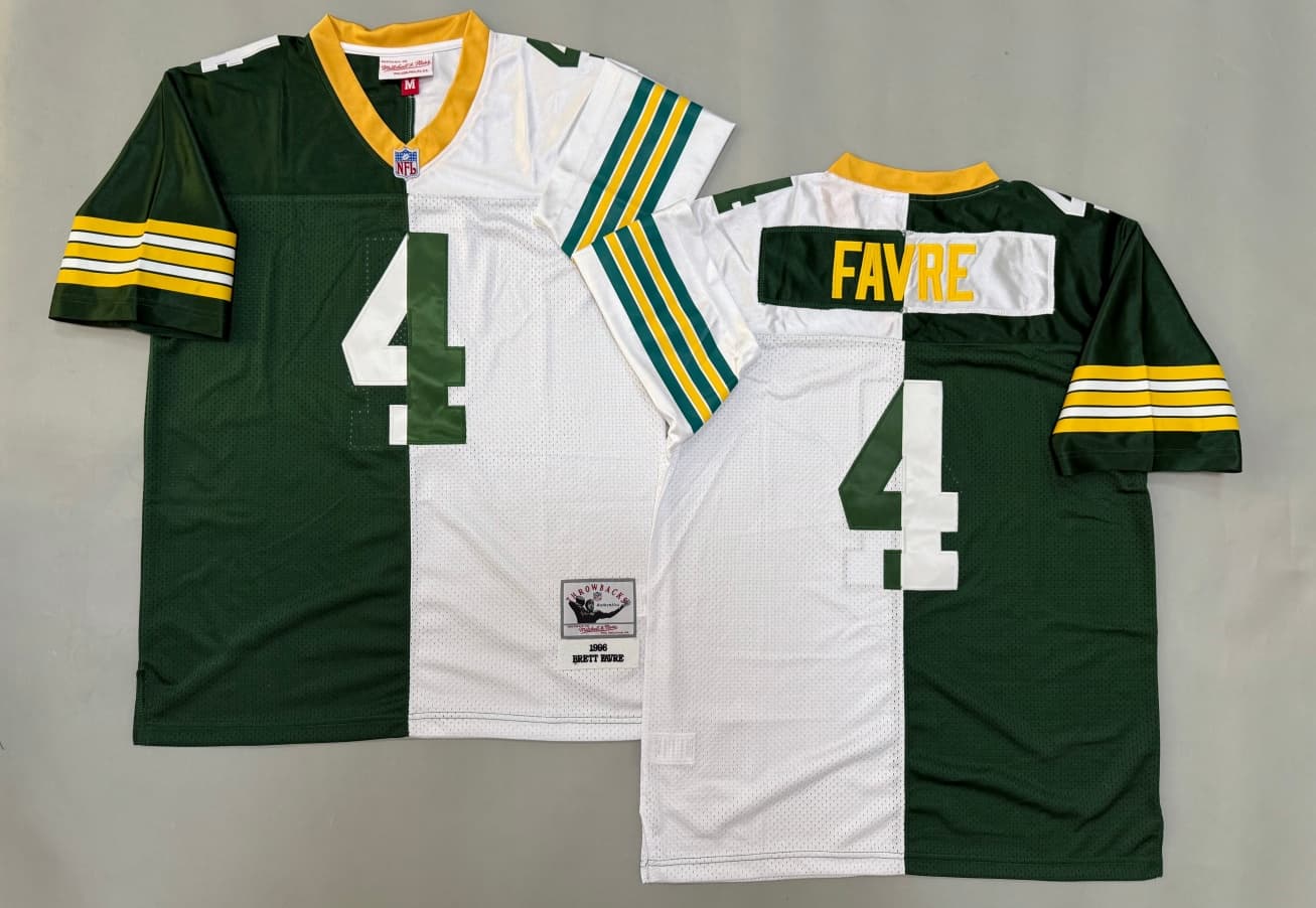 Vintage Brett Favre #4 Green Bay Packers  NFL Football Jersey