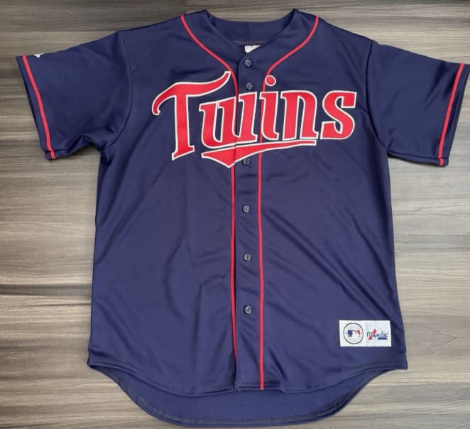 Vintage Majestic Minnesota Twins MLB Baseball Stitched Jersey