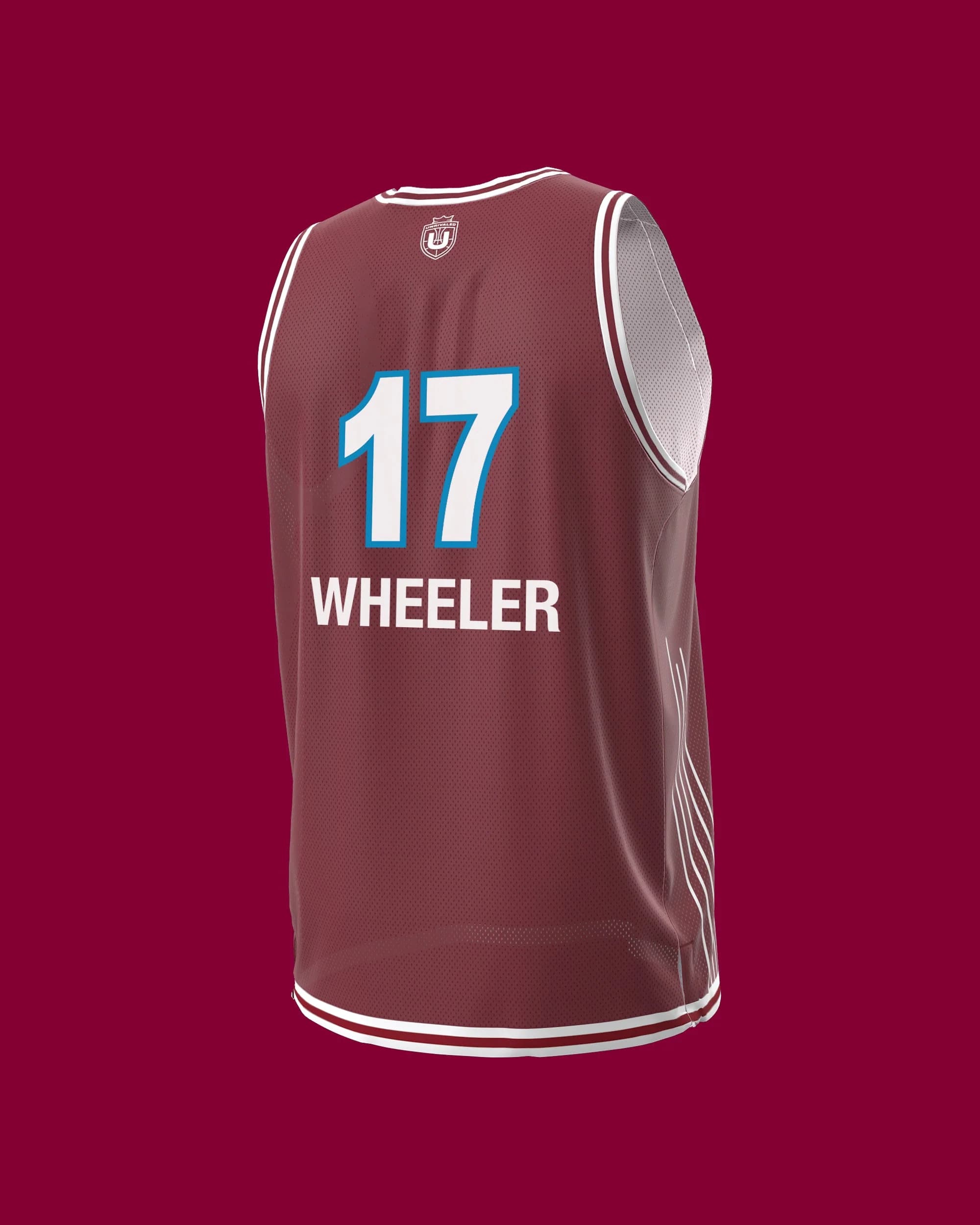 Vinyl Basketball Club Under Armour Jersey Erica  Wheeler #17