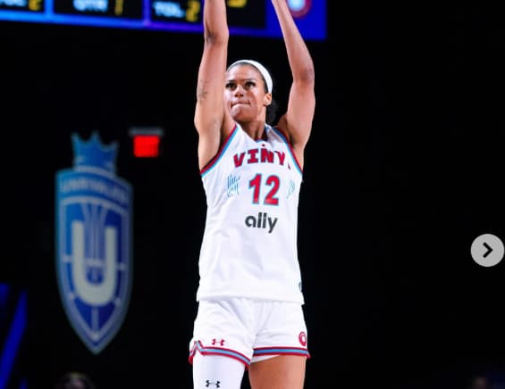 Vinyl Basketball Club Under Armour Jersey Rae Burrell  #12