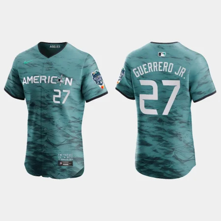 Vladimir Guerrero Jr. American League 2023 MLB All-Star Game Elite Jersey – Teal