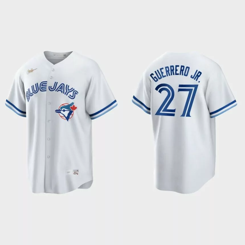 Vladimir Guerrero Jr. Toronto Blue Jays Cooperstown Collection Jersey – White