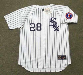 WILBUR WOOD Chicago White Sox 1968 Home Majestic Throwback Baseball Jersey