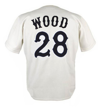 WILBUR WOOD Chicago White Sox 1978 Home Majestic Throwback Baseball Jersey