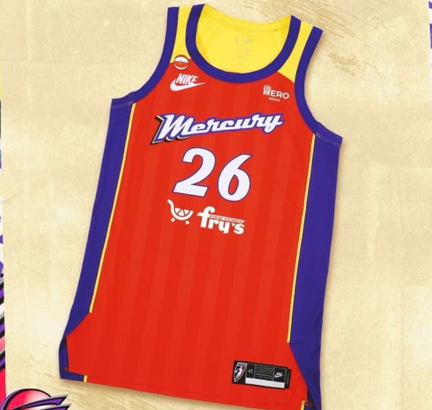 WNBA Unisex Nike Purple Phoenix Mercury 2026  Custom Jersey