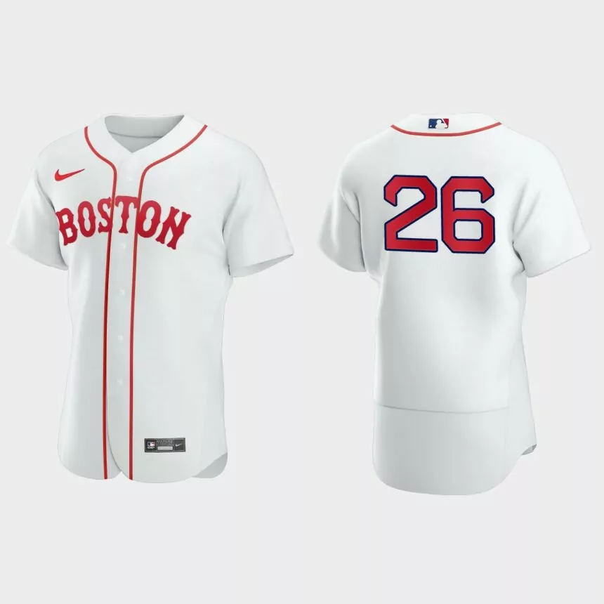Wade Boggs Boston Red Sox 2021 Patriots’ Day Authentic Jersey – White
