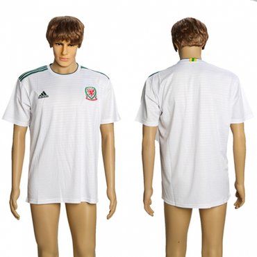 Wales Blank Away Soccer Country Jersey