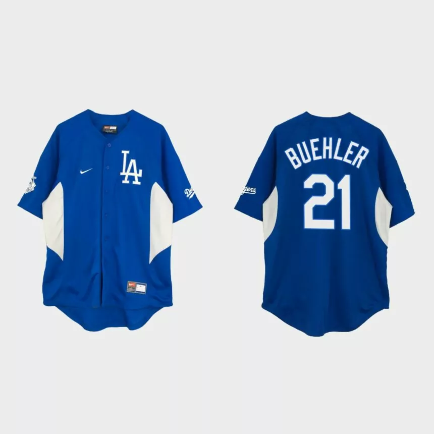 Walker Buehler Los Angeles Dodgers Vintage Baseball Jersey – Royal