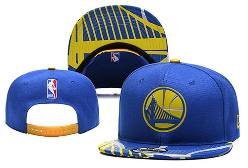 Warriors Blue Snapback Hat 1 --YD