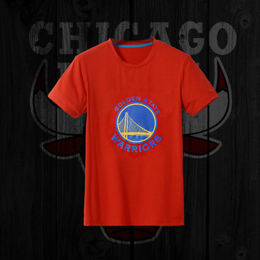 Warriors Fresh Logo Red Men's Short Sleeve T-Shirt