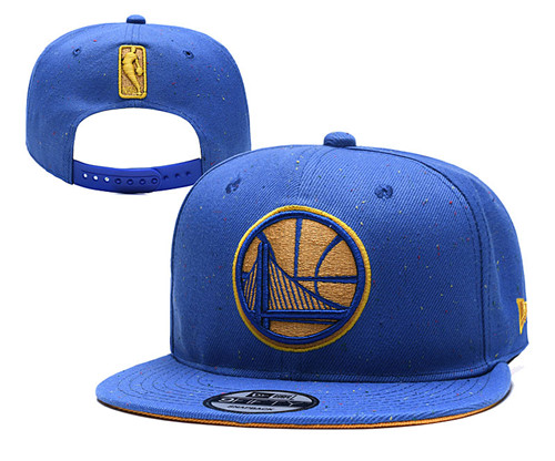 Warriors Team Logo Blue Adjustable Hat TX