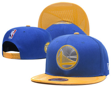 Warriors Team Logo Blue Adjustable Hat YD