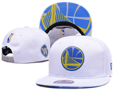 Warriors Team Logo White Adjustable Hat 1 YD