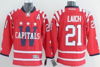 Washington Capitals #21 Brooks Laich 2015 Winter Classic Red Stitched NHL Jersey